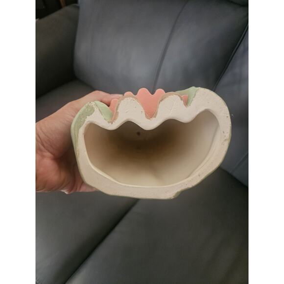 Vintage Native American Navajo Man Woman Southwest Couple Handpainted Sittre - Picture 9 of 16